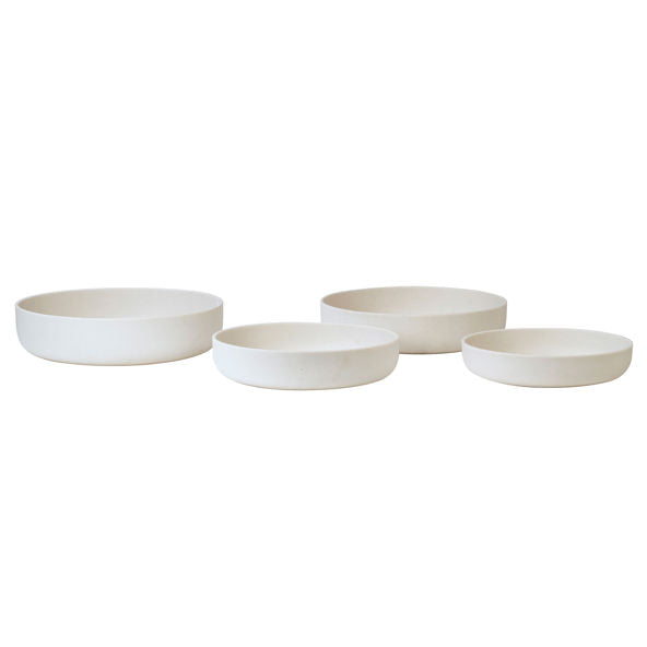 Cream outdoor bowl set rental