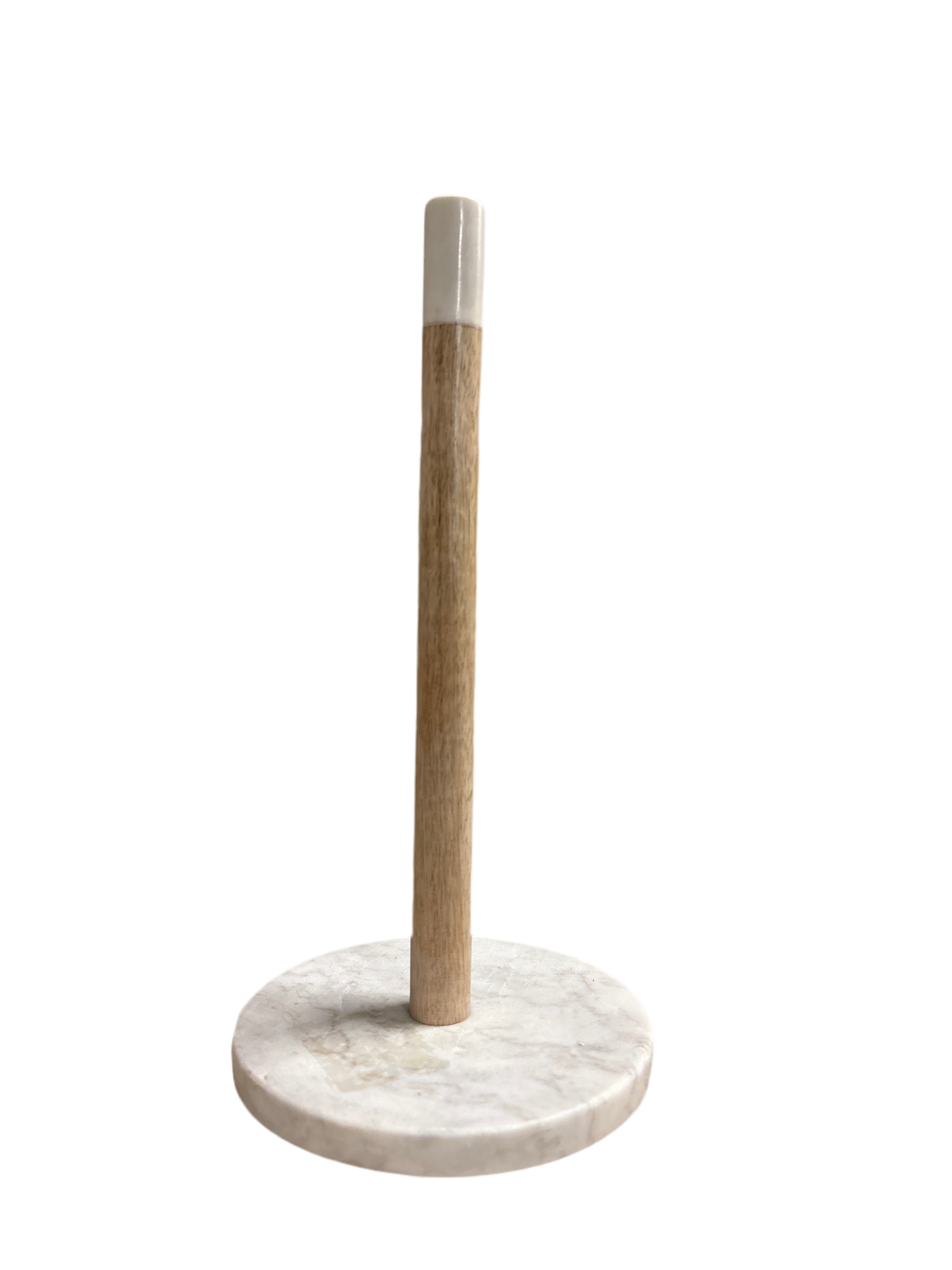 Marble & wood paper towel holder rental