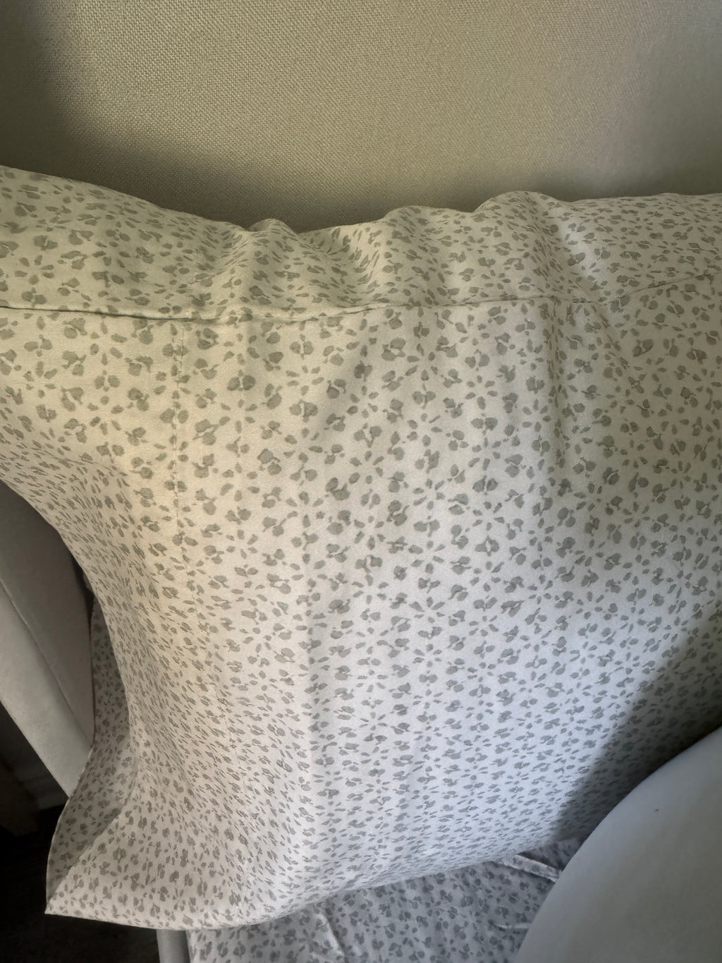 Soft sage double bedding bundle set rental