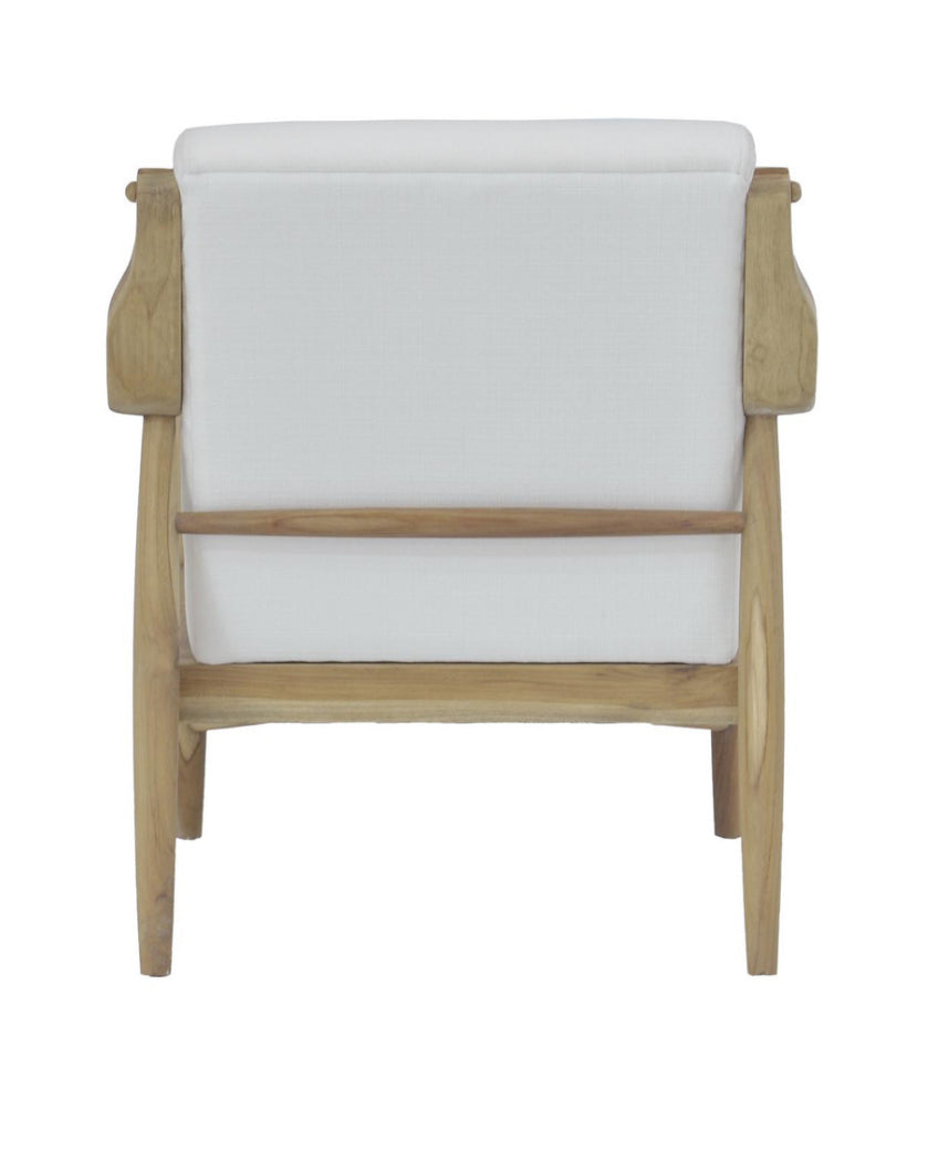Wooden arm chair
