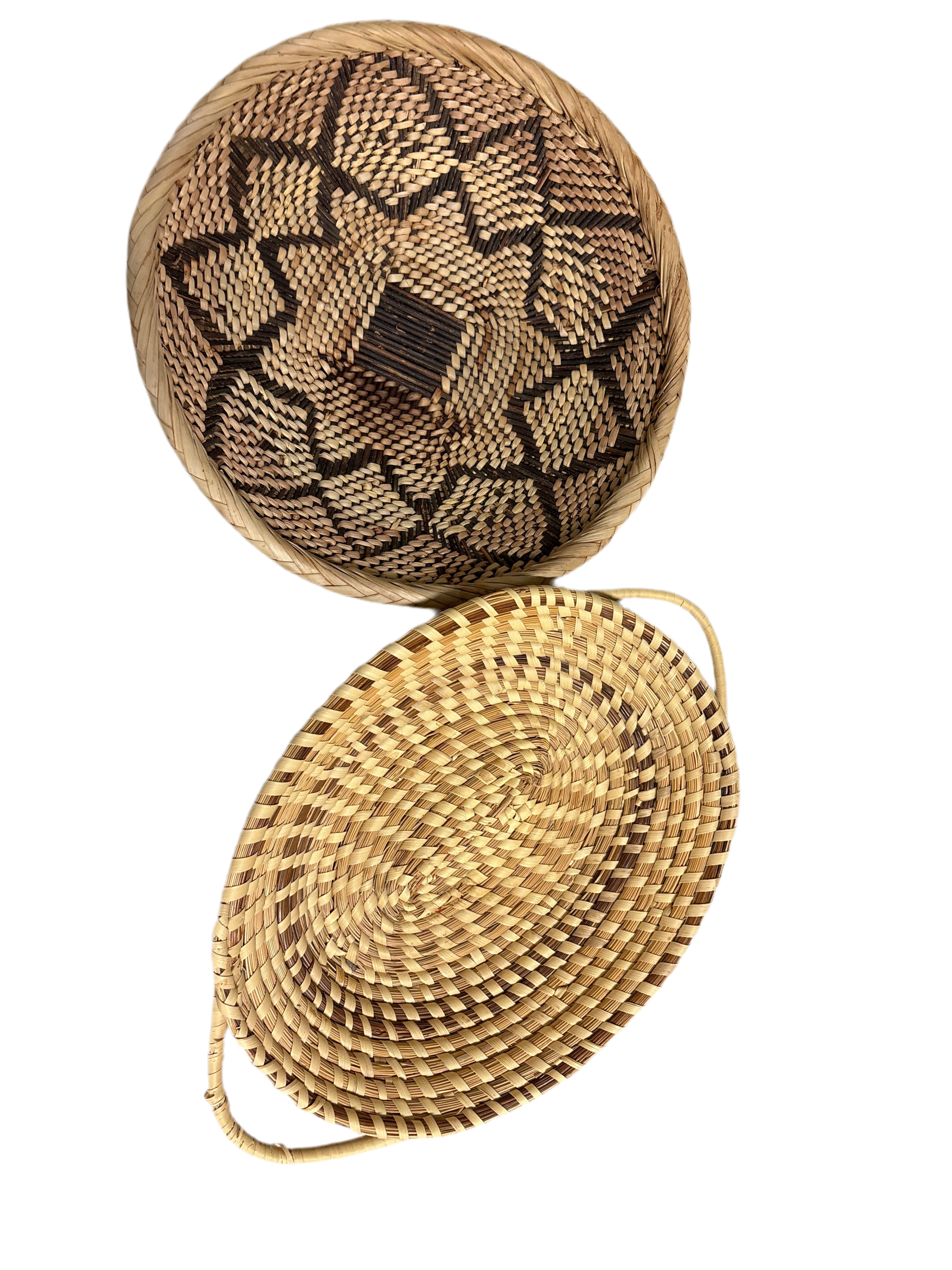 Woven decorative baskets (2) rental