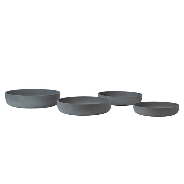 Gray outdoor bowl set rental
