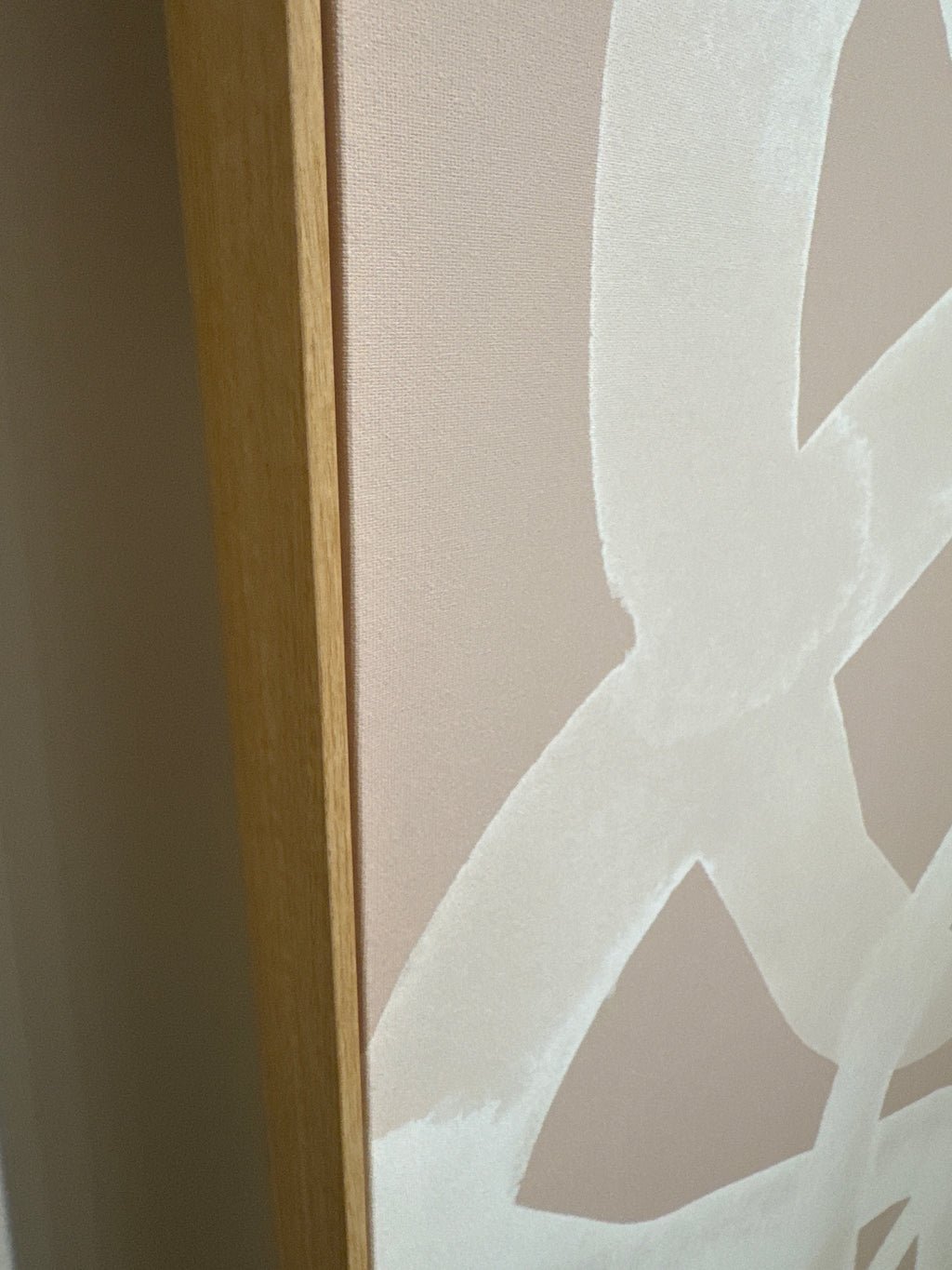 Neutral abstract canvas rental