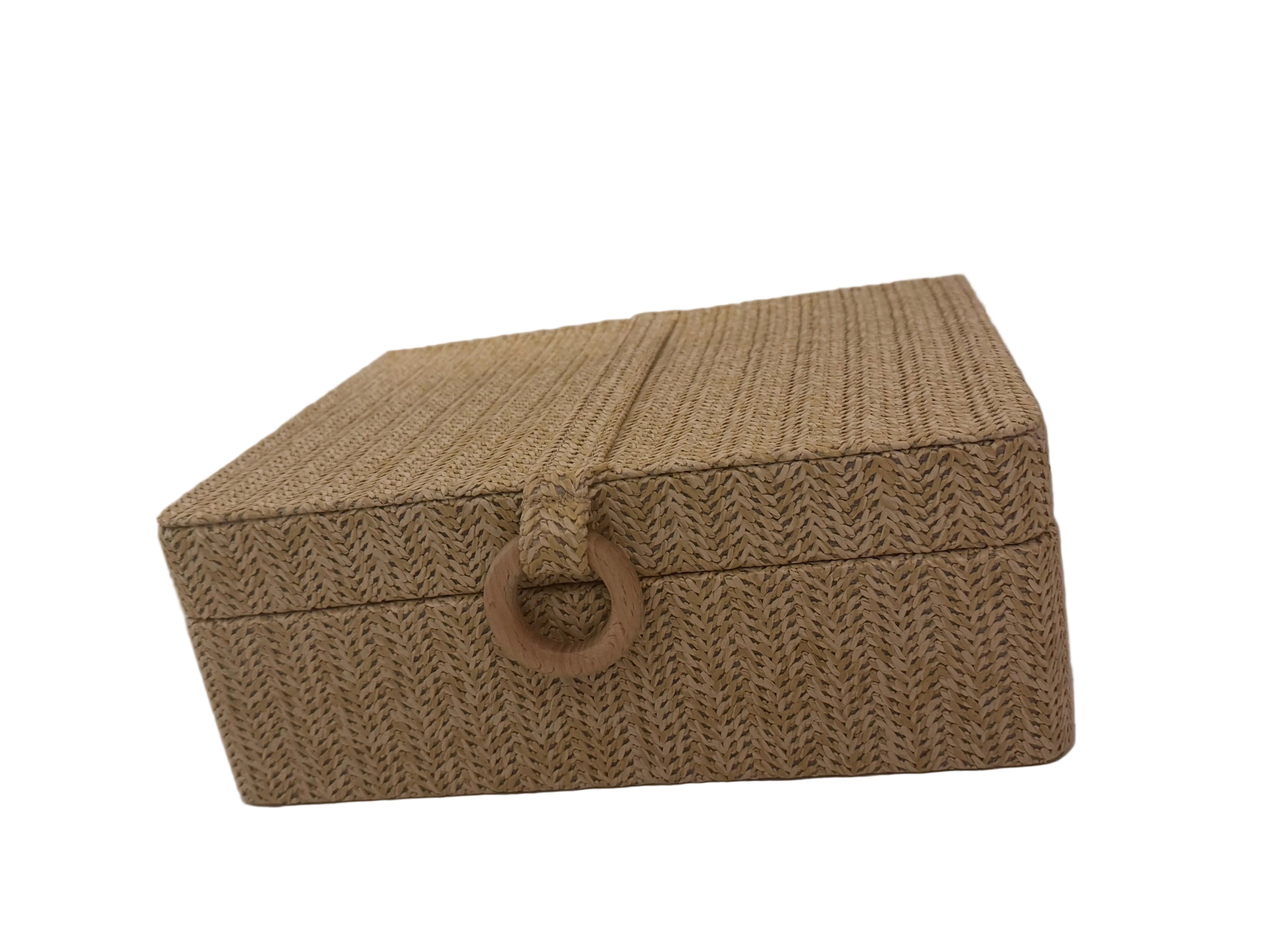 Natural Woven box rental