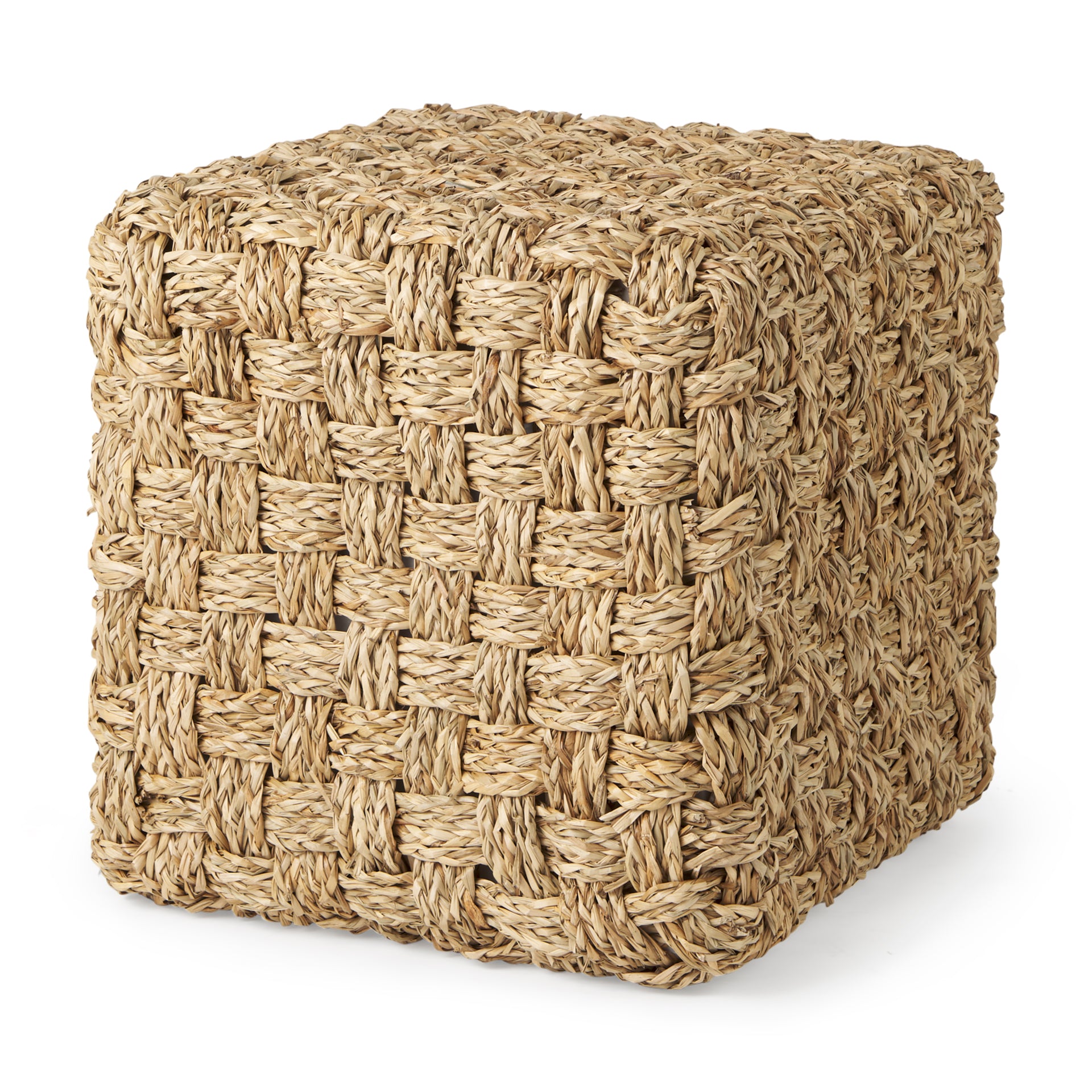 Woven rope pouf / stool rental