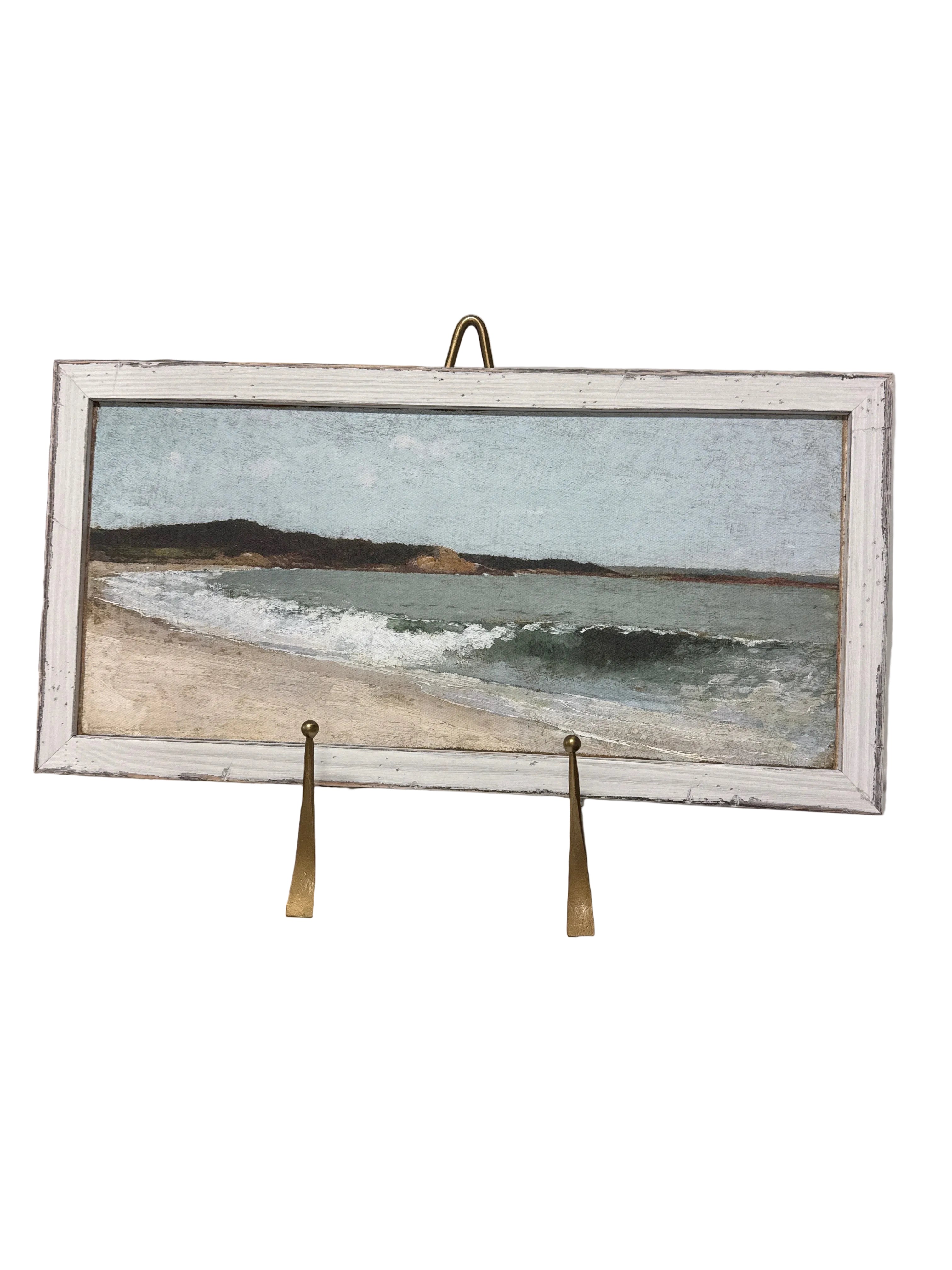 Mini landscape art canvas with easel rental