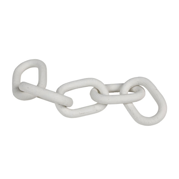Stone chain link decor rental