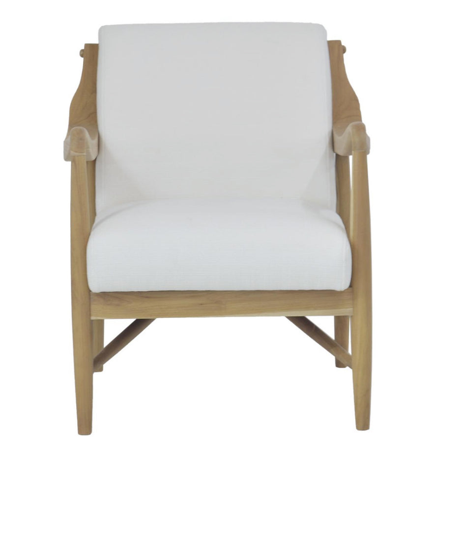 Wooden arm chair