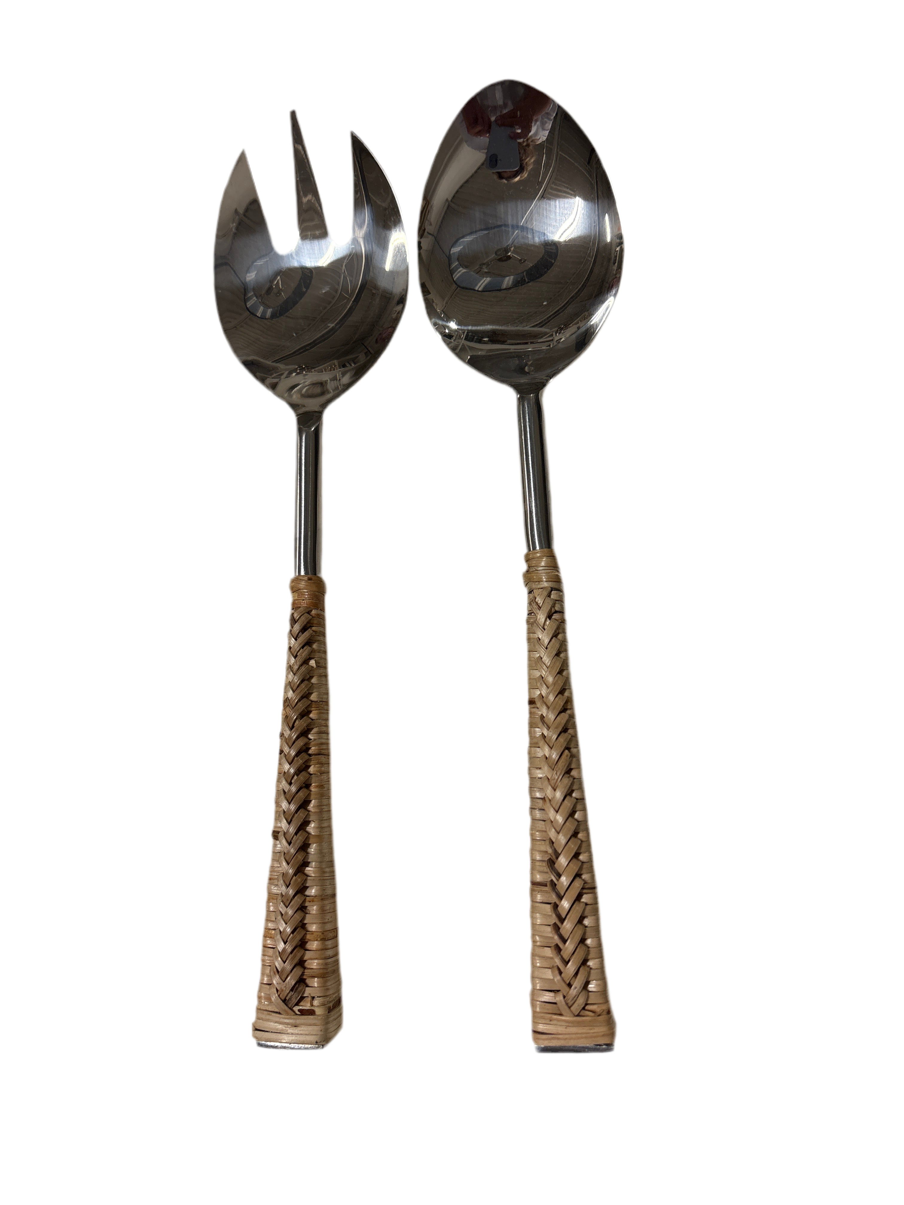 Bamboo salad server set rental