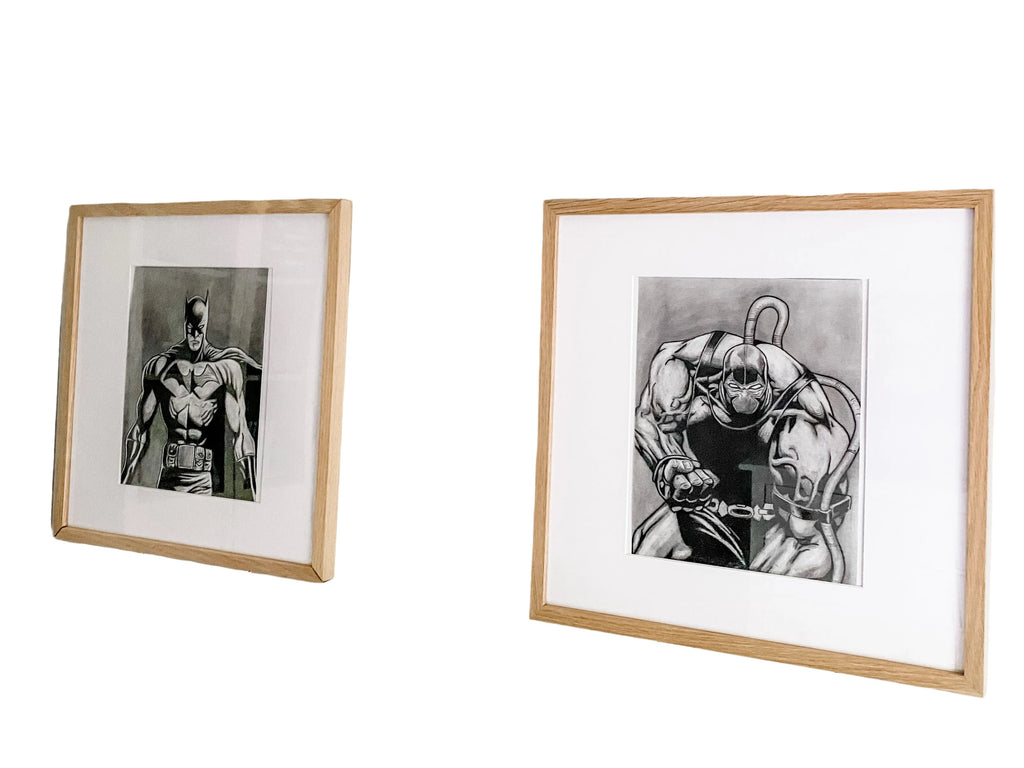 Superhero sketch art rental