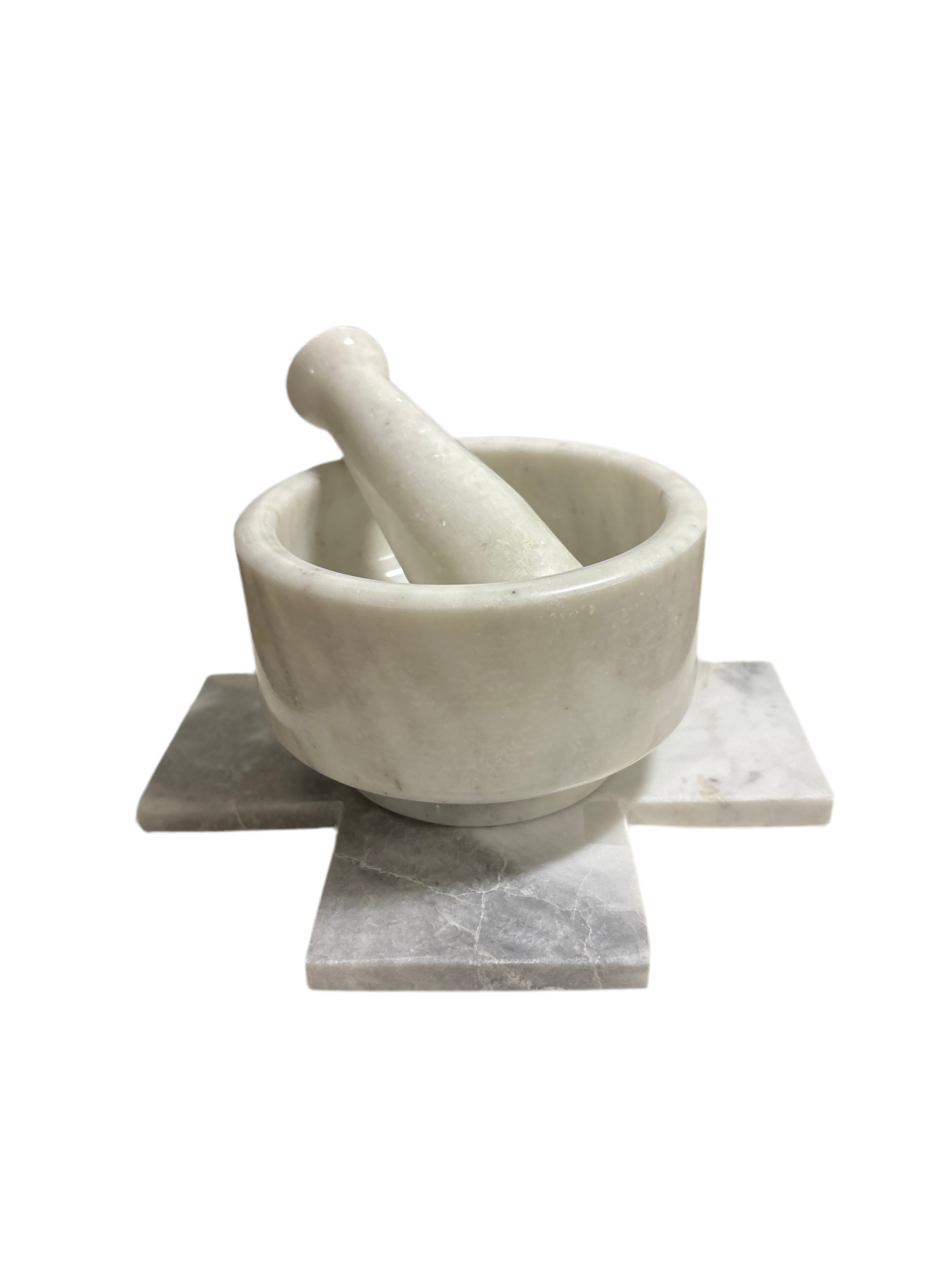 Marble trivet, mortar & pestle rental
