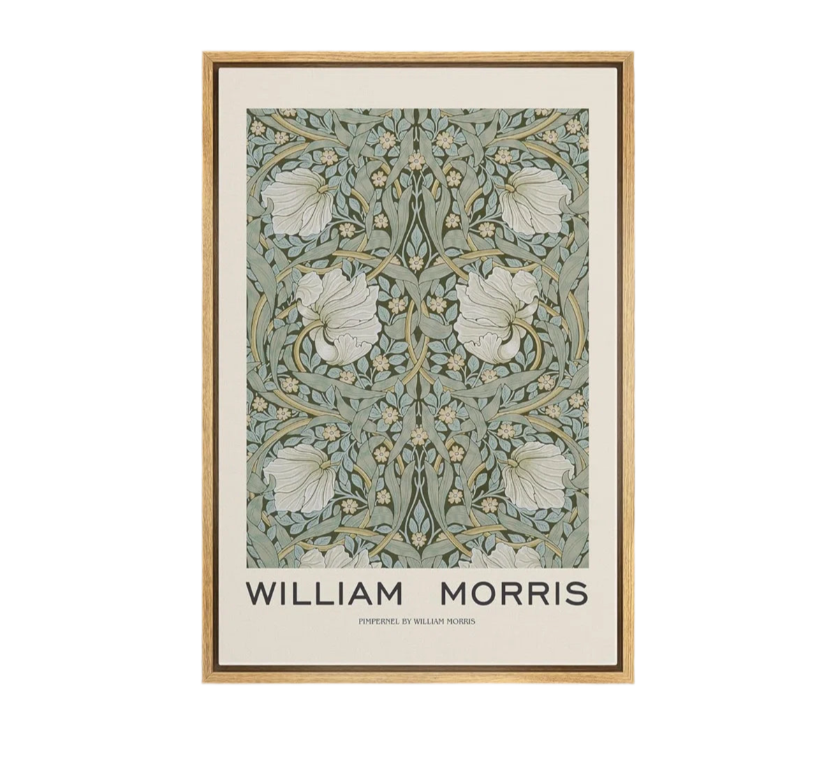 William Morris framed art rental