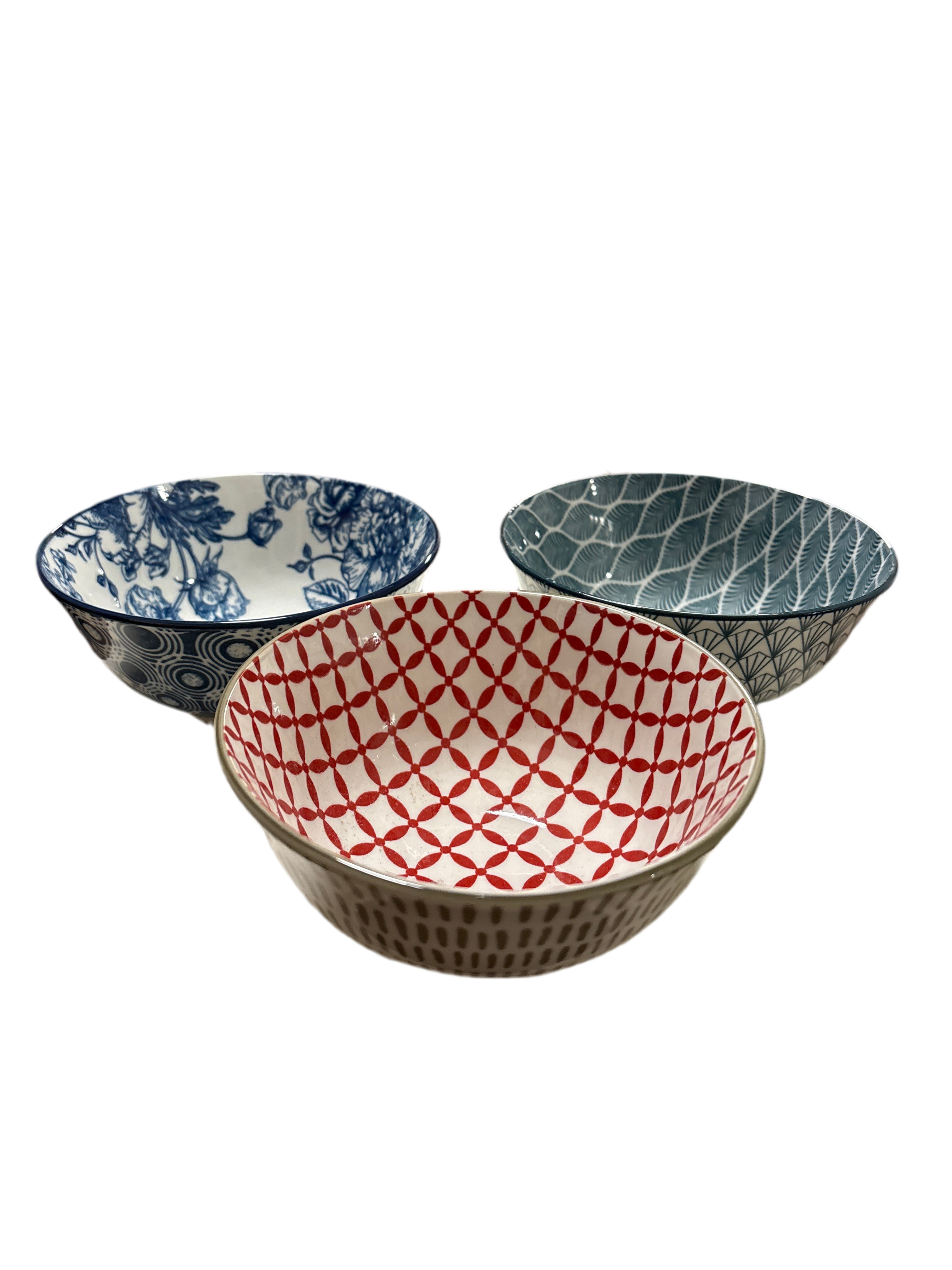 Decorative bowls medium (3) rental