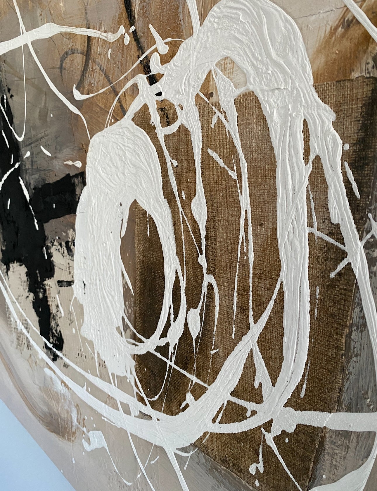 Abstract canvas art rental