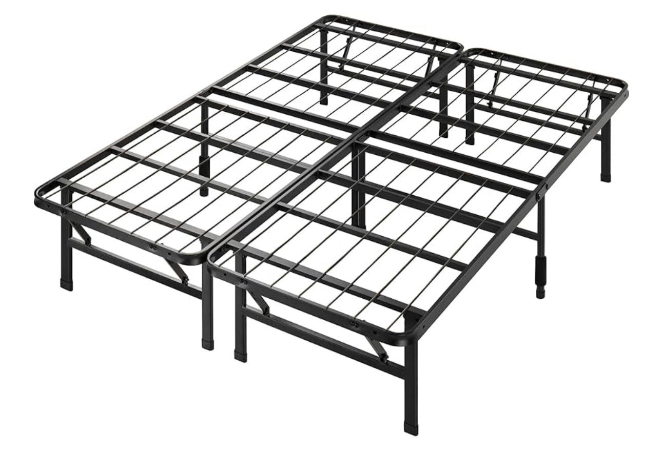 Queen metal bed frame rental