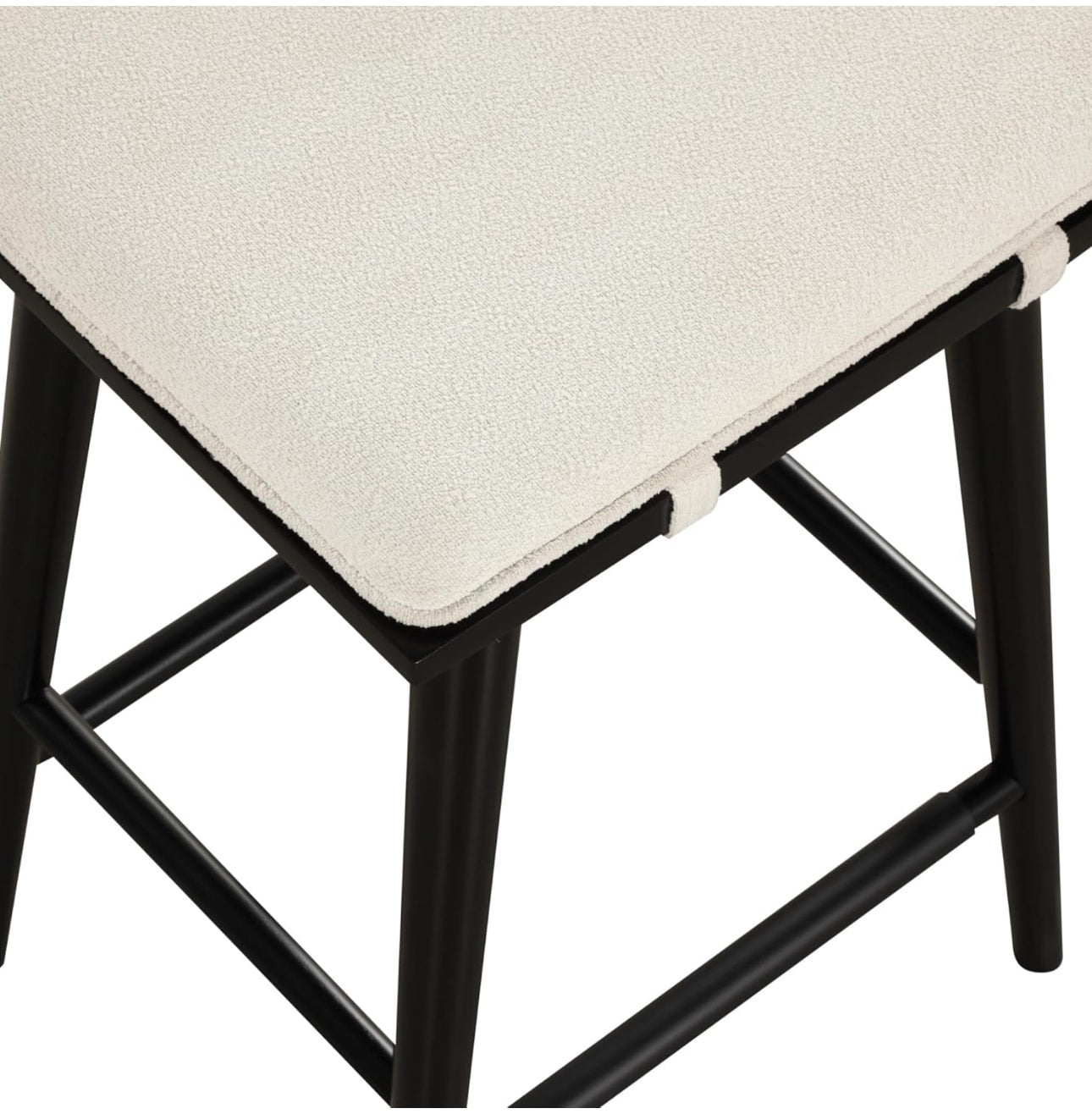 Black & white stool rental