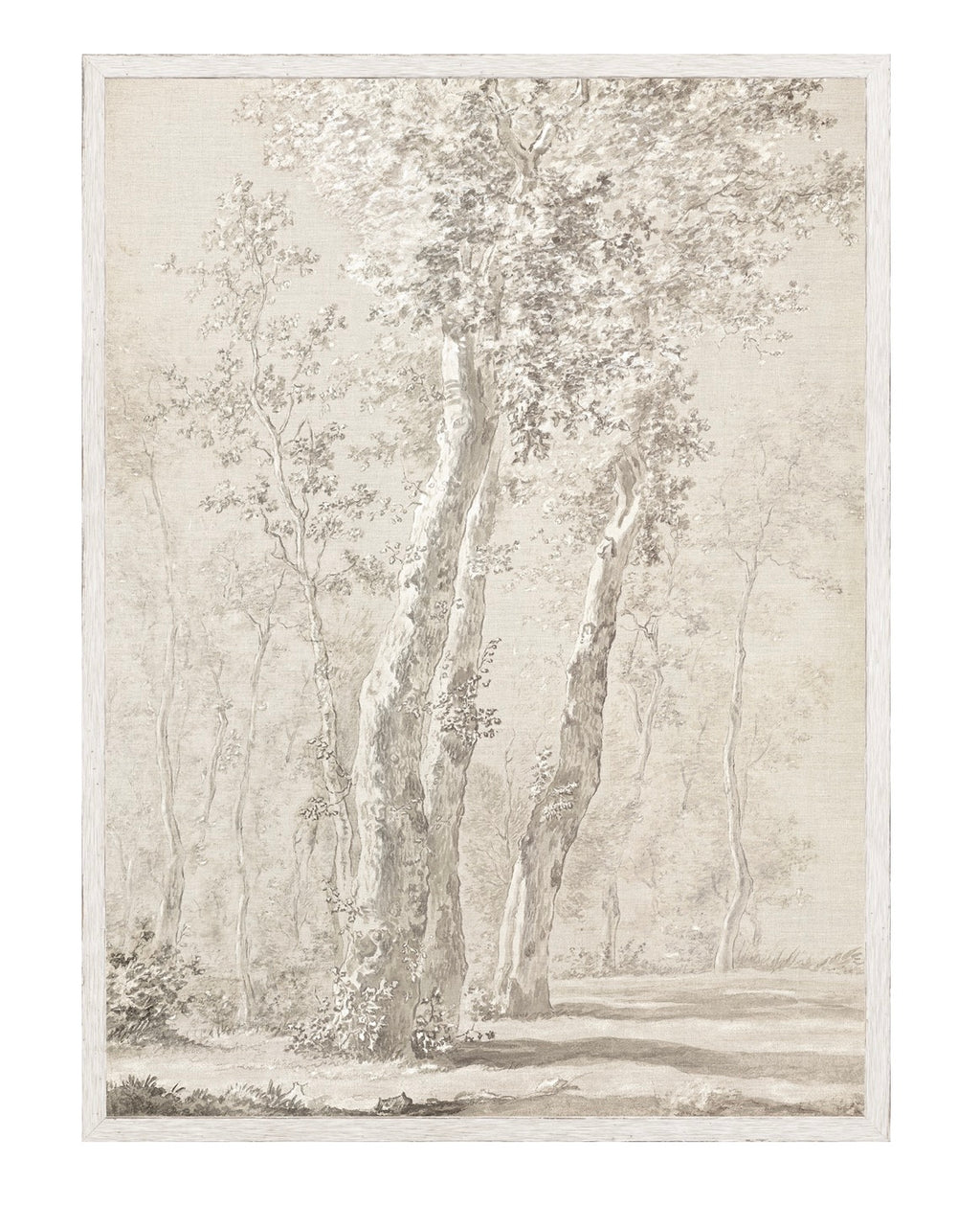 Birch tree art 22x30” rental