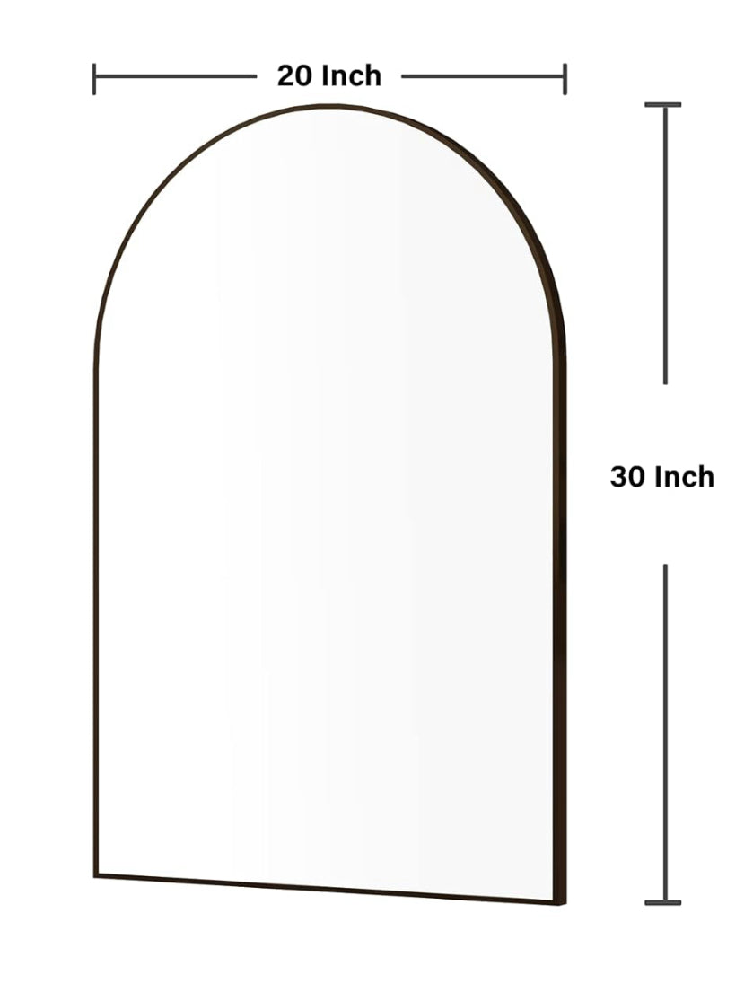 Black arch mirror rental