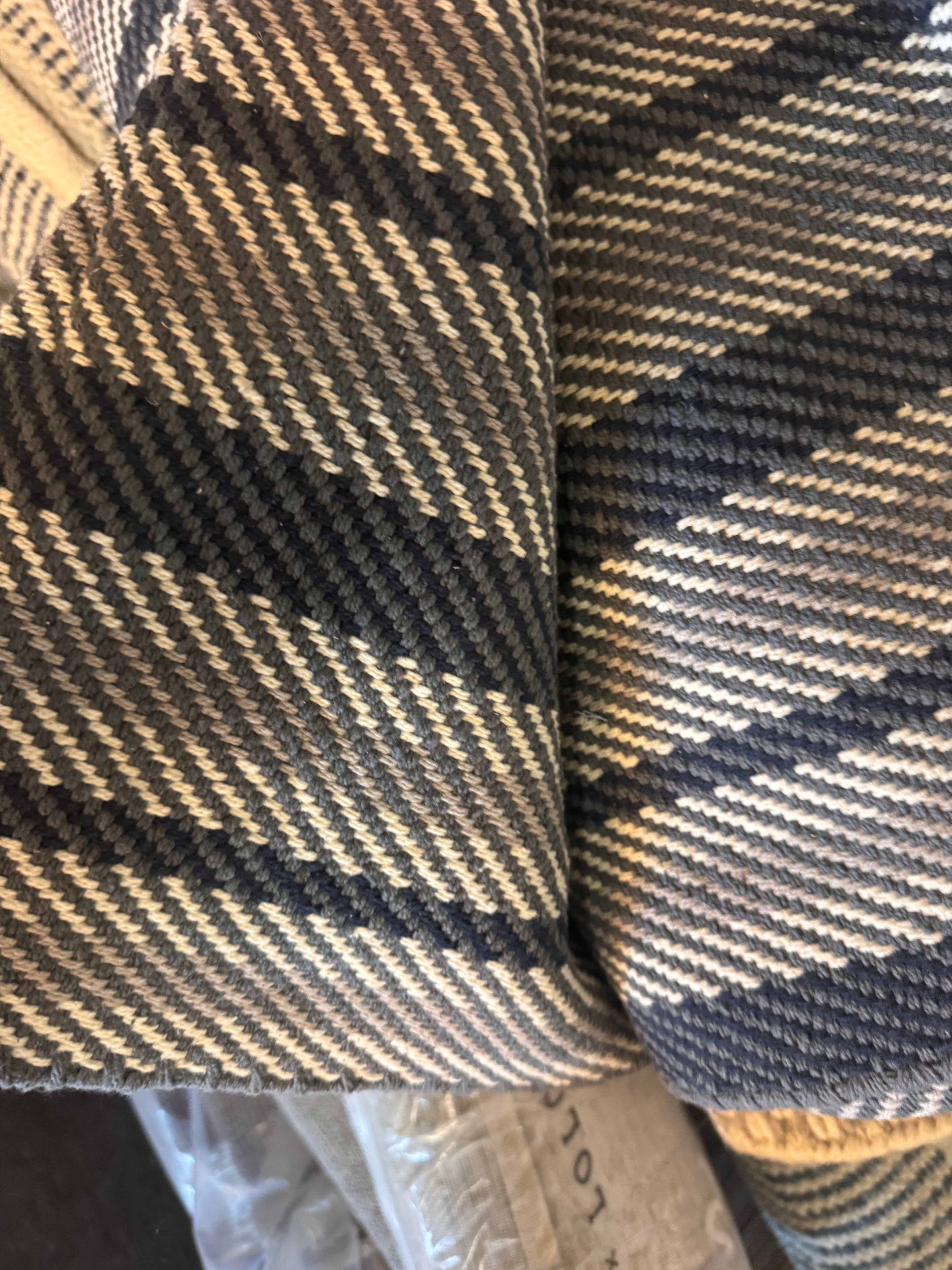 Navy & grey 8x10 rug rental