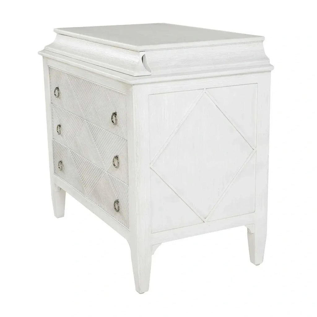 White dresser rental