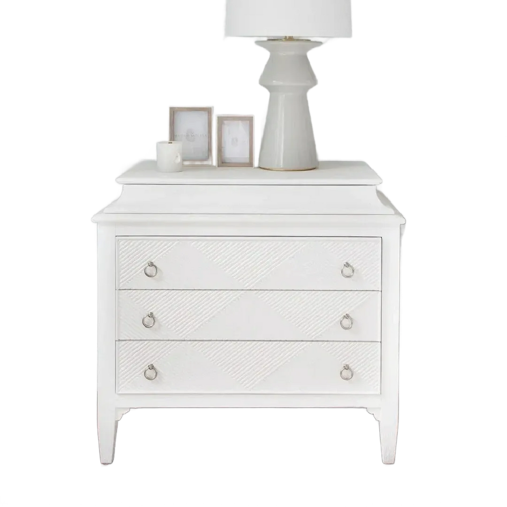 White dresser rental