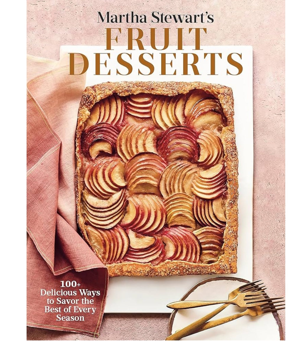 Martha Stewart’s fruit desserts cookbook rental