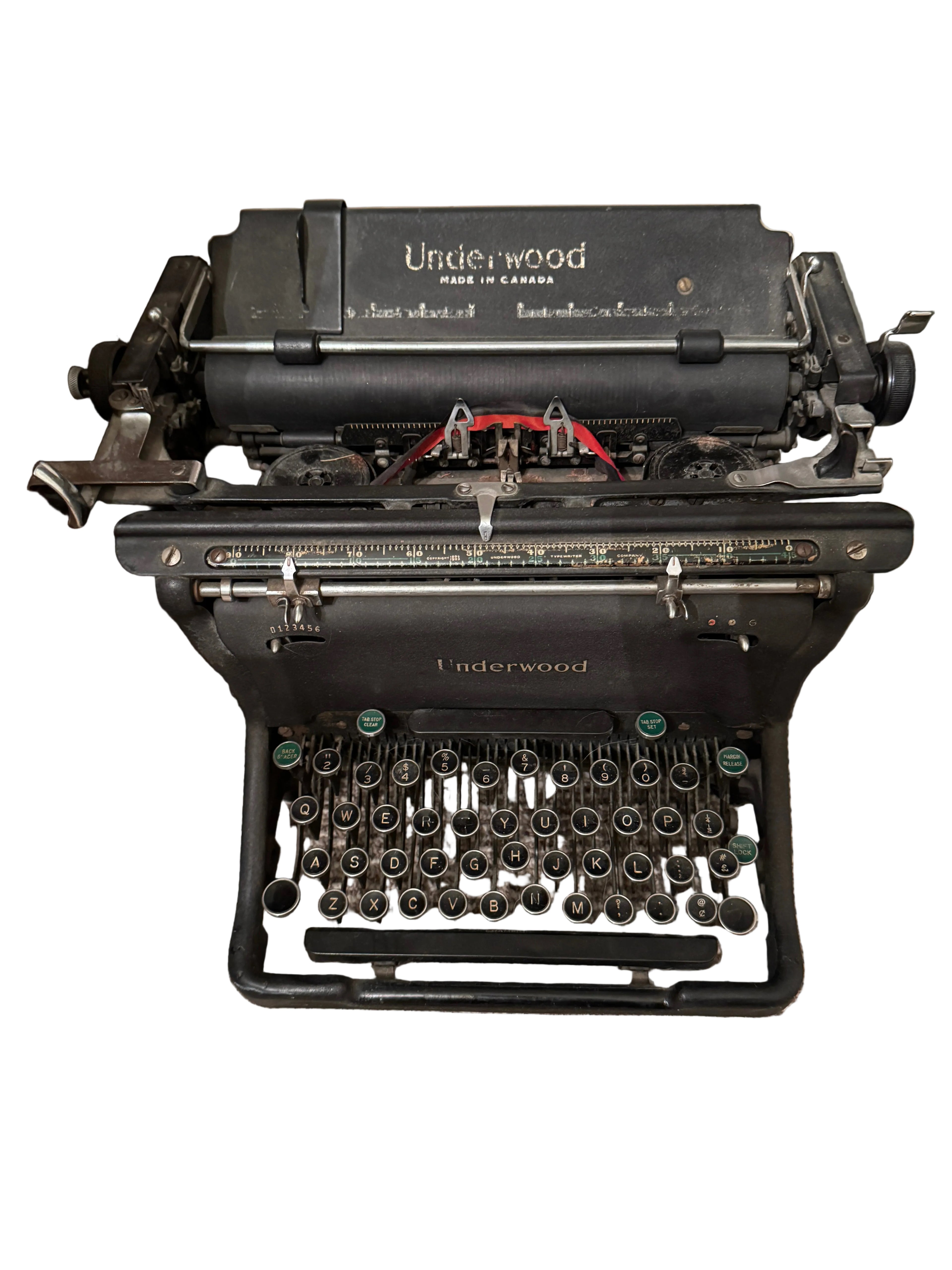 Antique typewriter photo prop rental