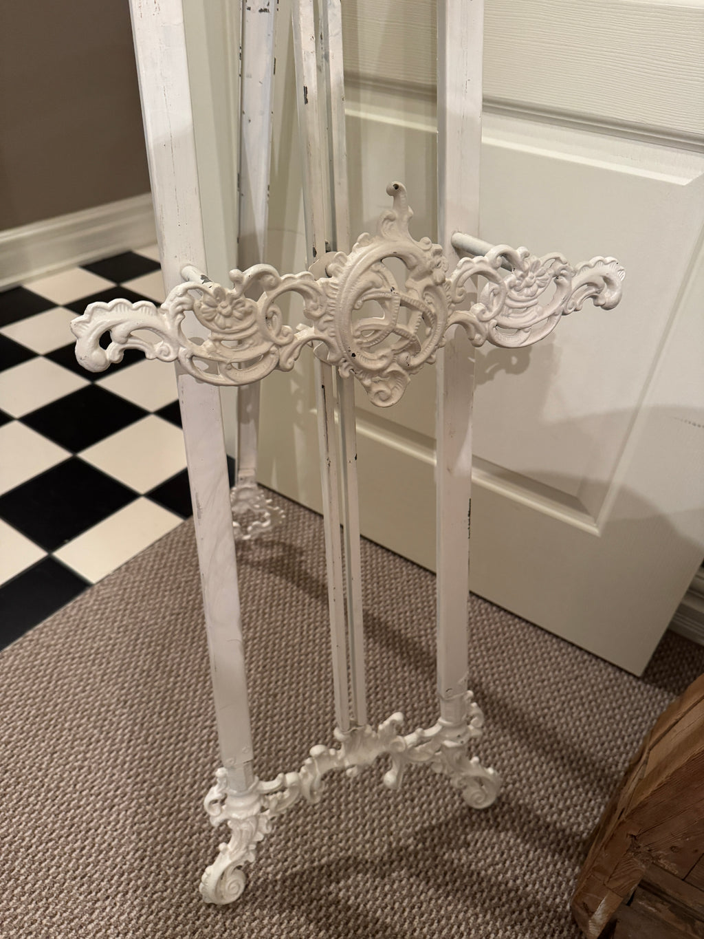 Tall metal easel stand rental