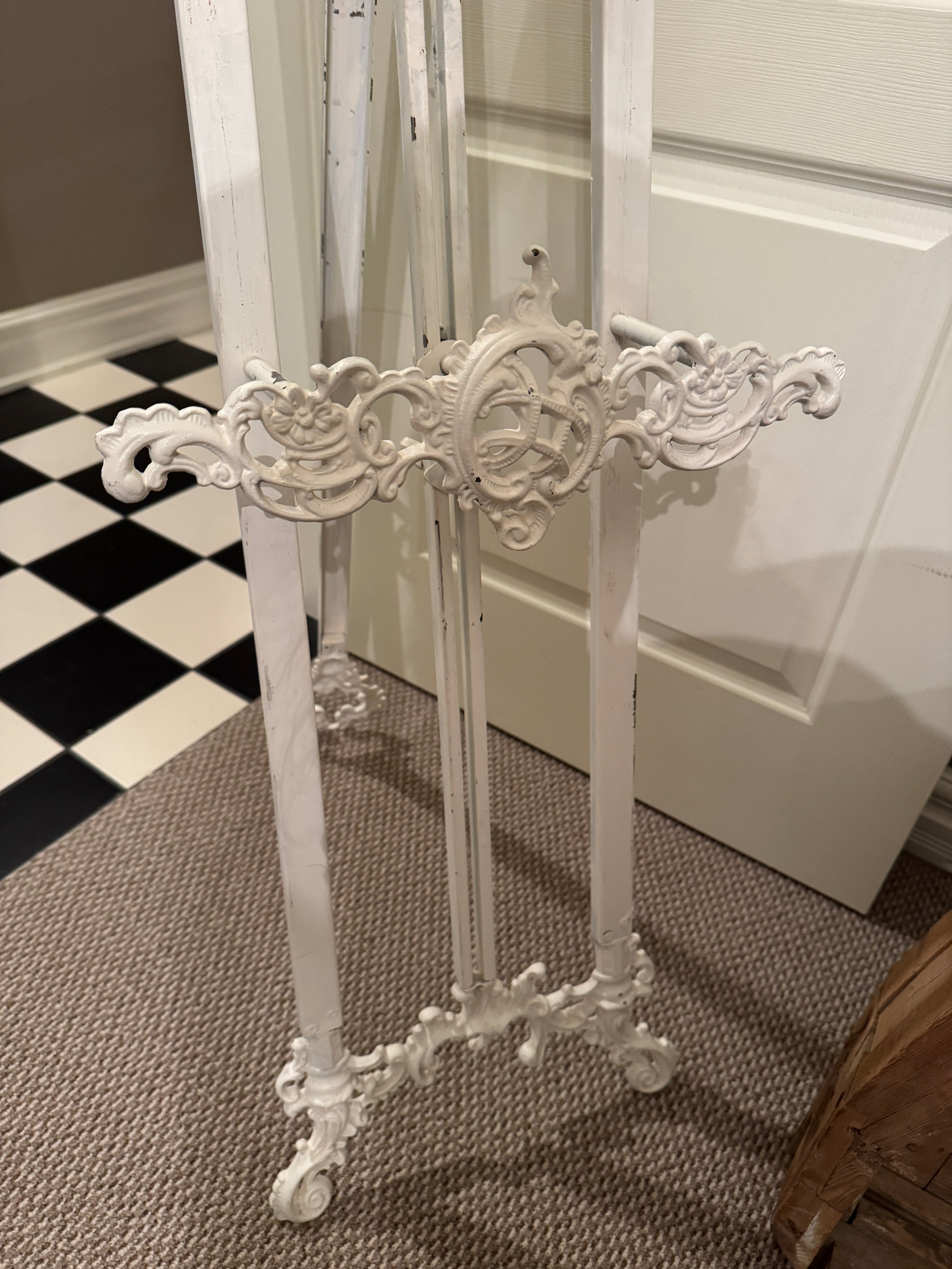 Tall metal easel stand rental