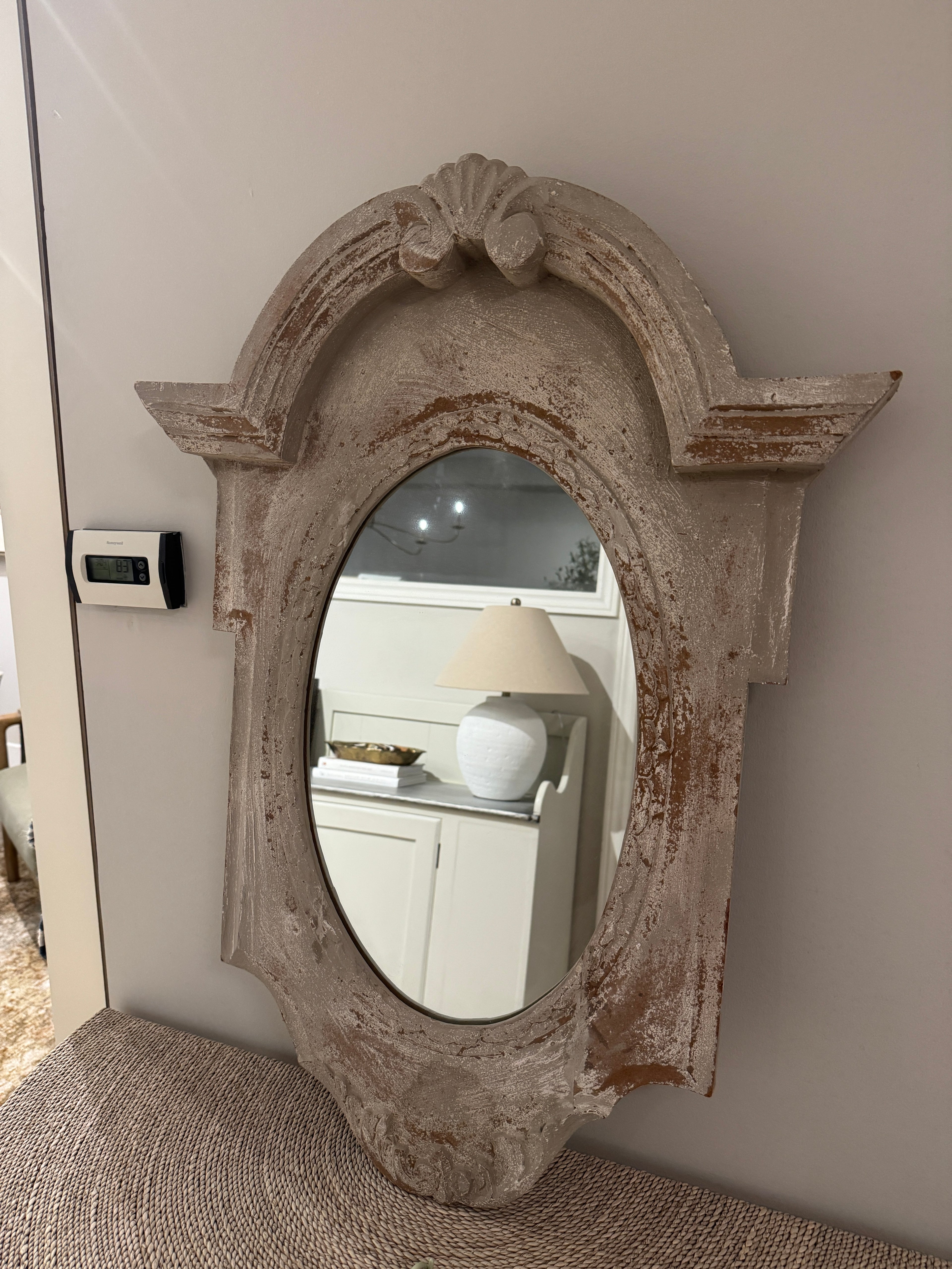 Antique inspired mirror rental