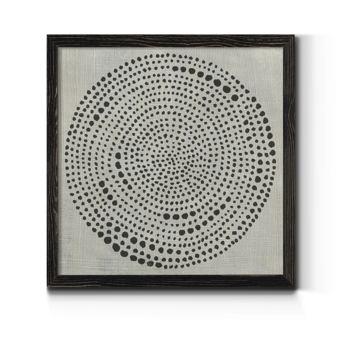 Linen framed art rental