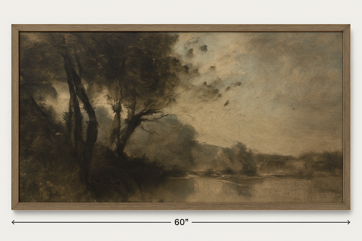 Large landscape canvas 30x60 rental
