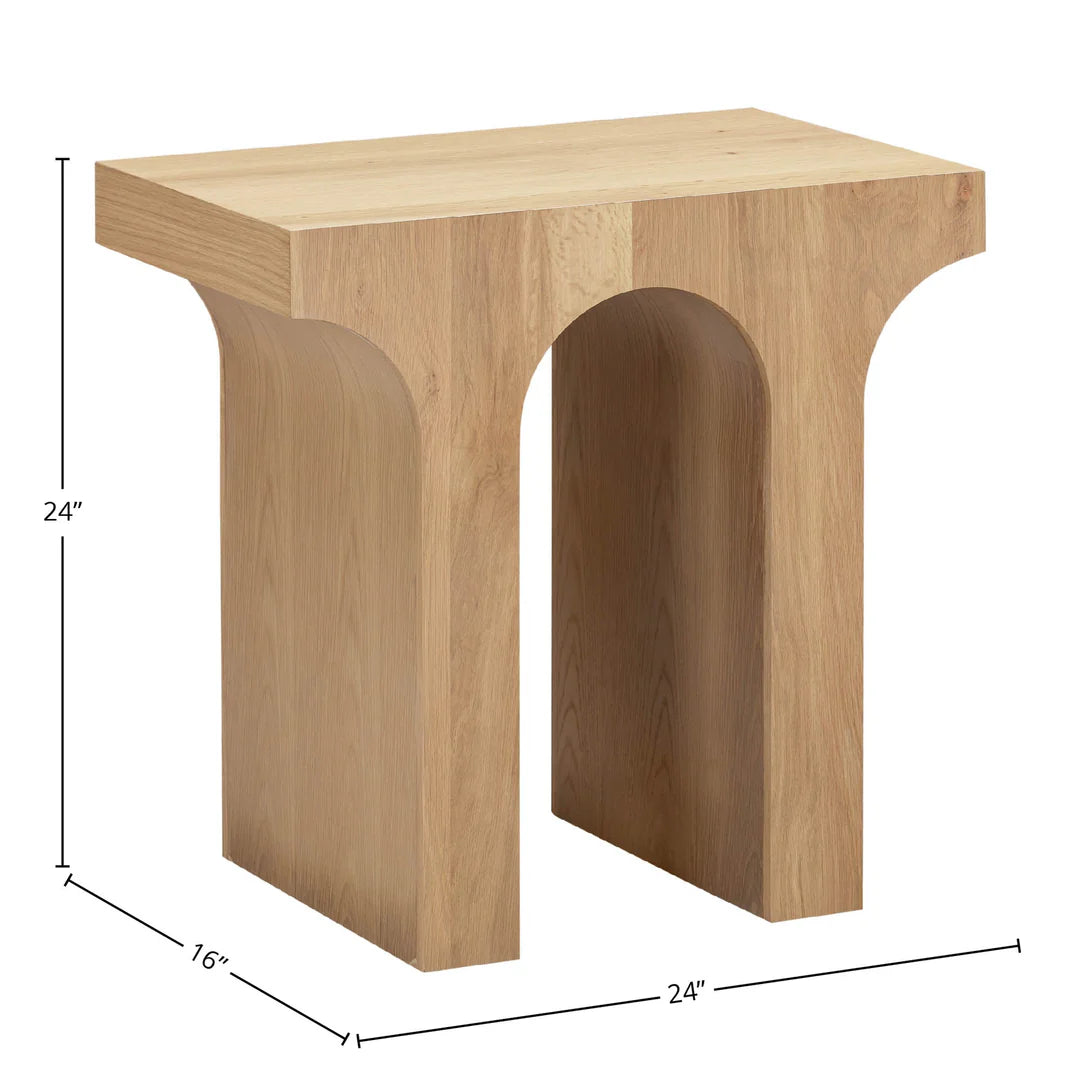 Side table arch rental