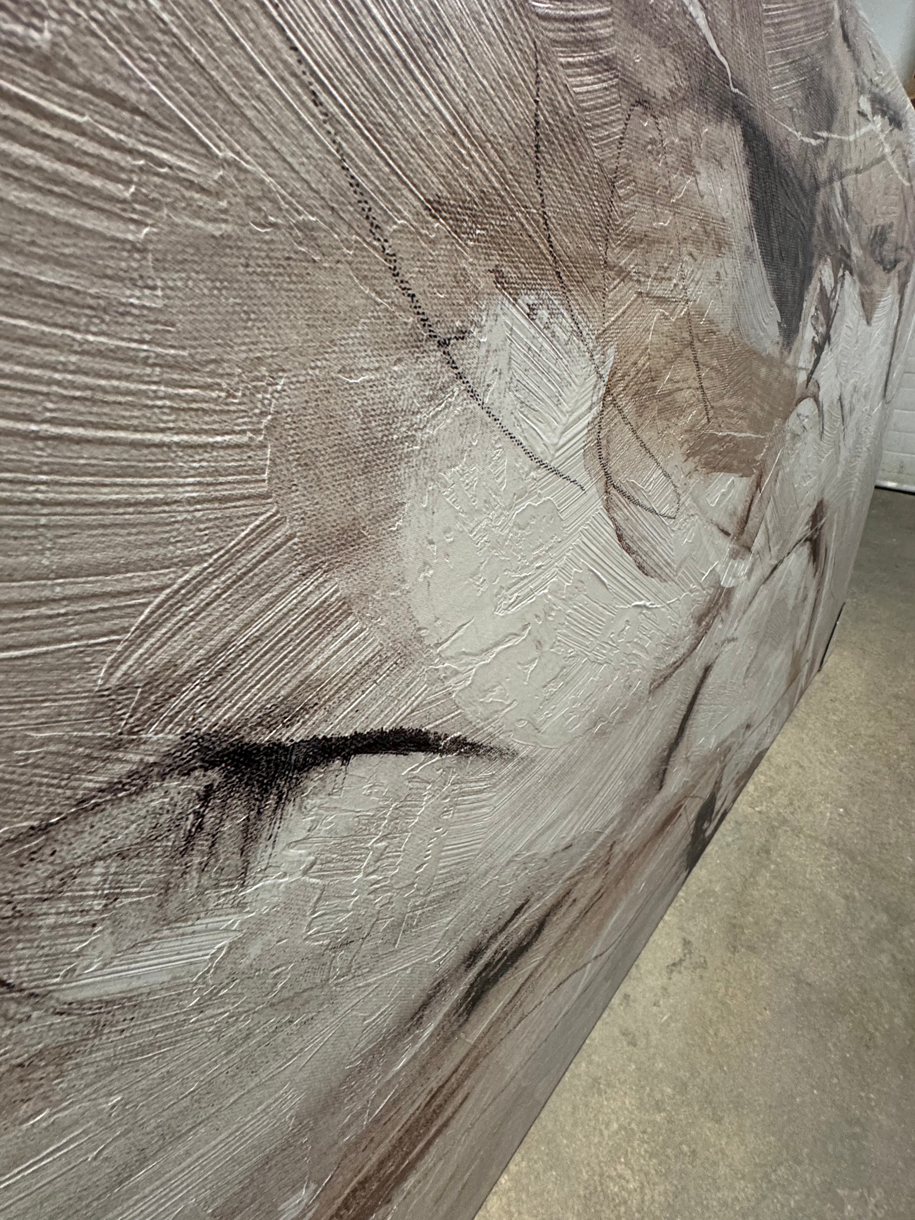 Extra large abstract Canvas 80” length rental