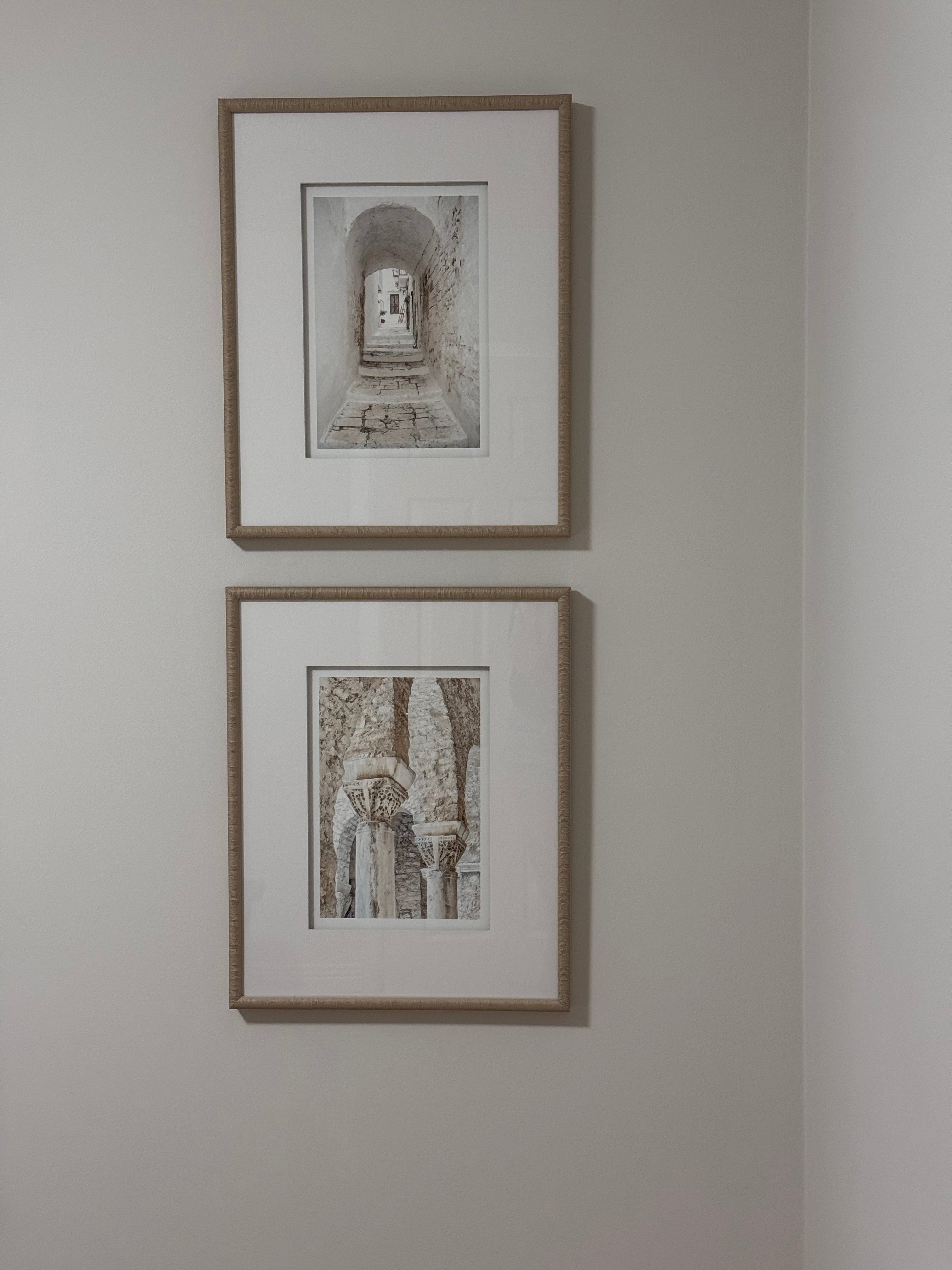 Set of framed art rental