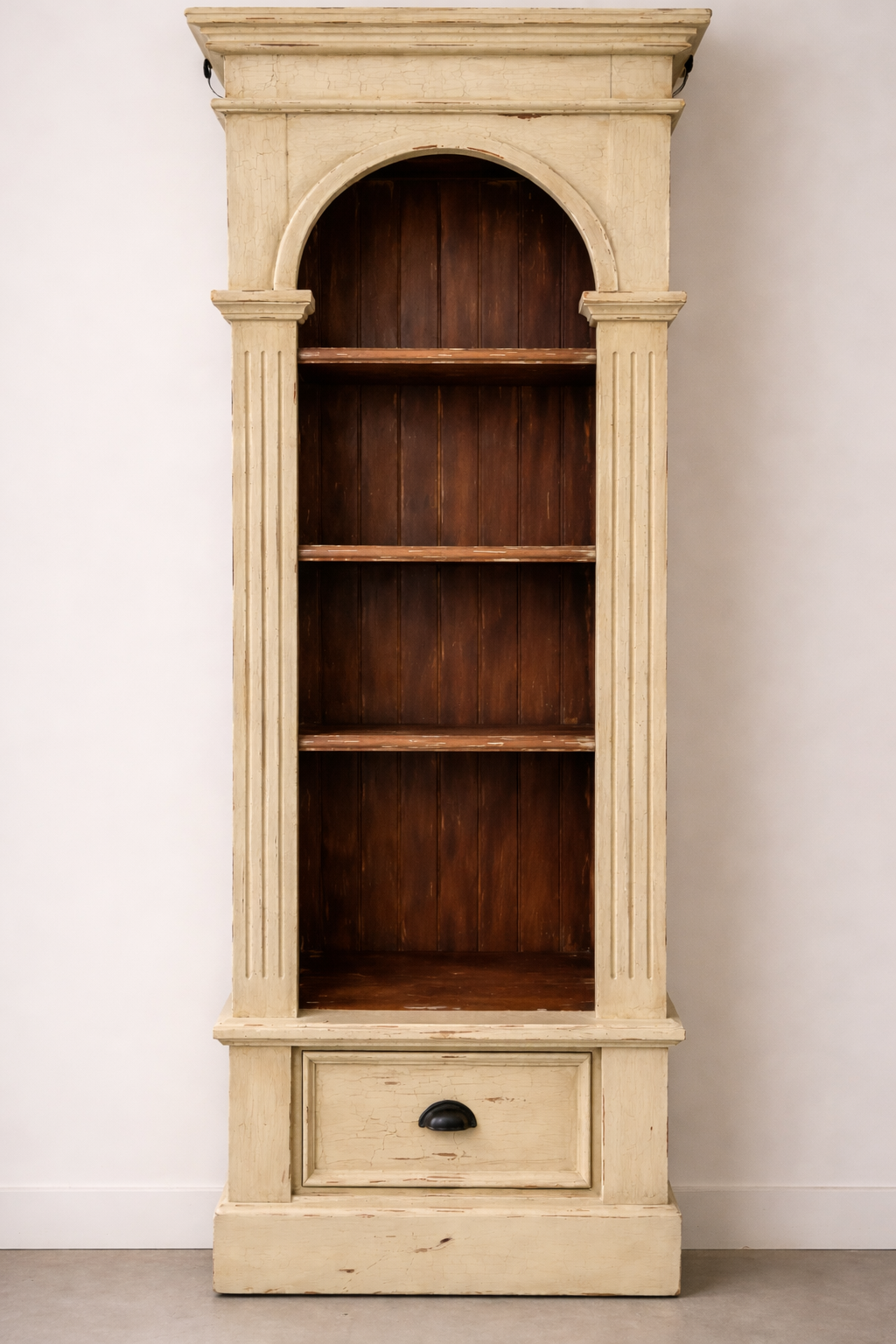 Tall arched cabinet