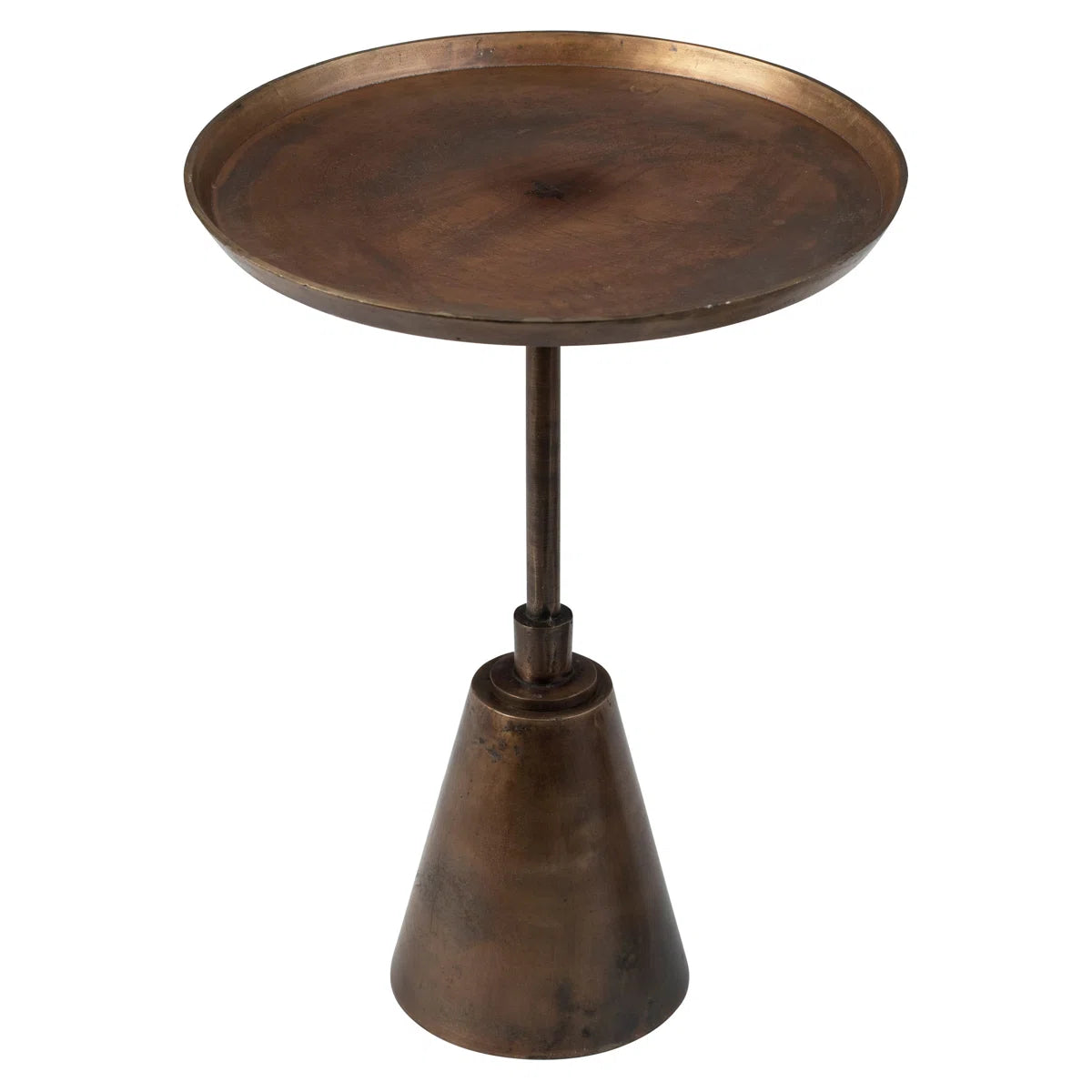 Bronze side table