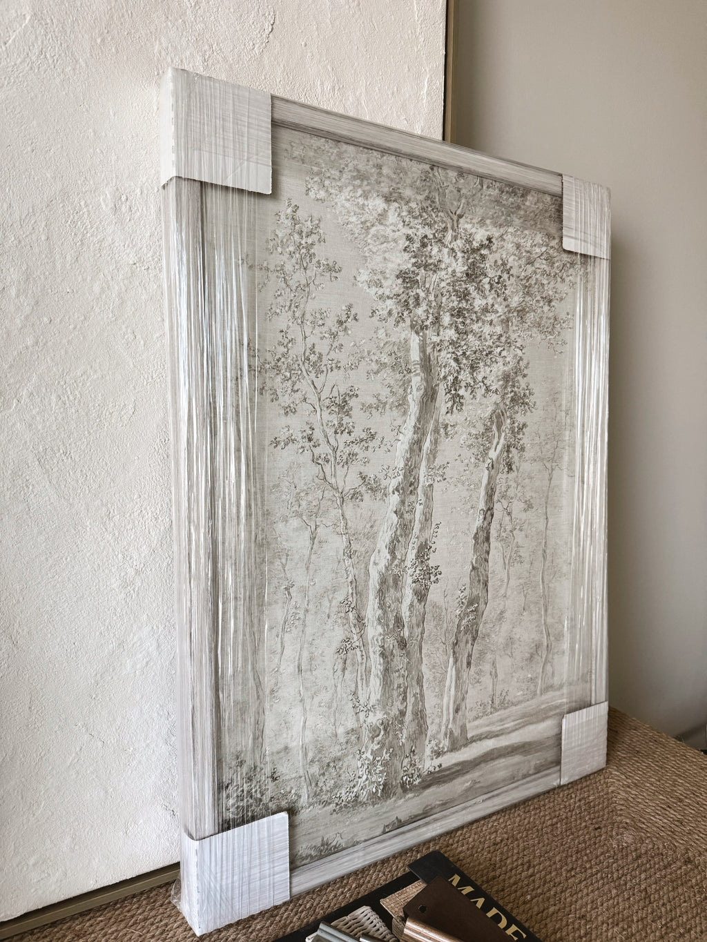 Birch tree art 22x30” rental