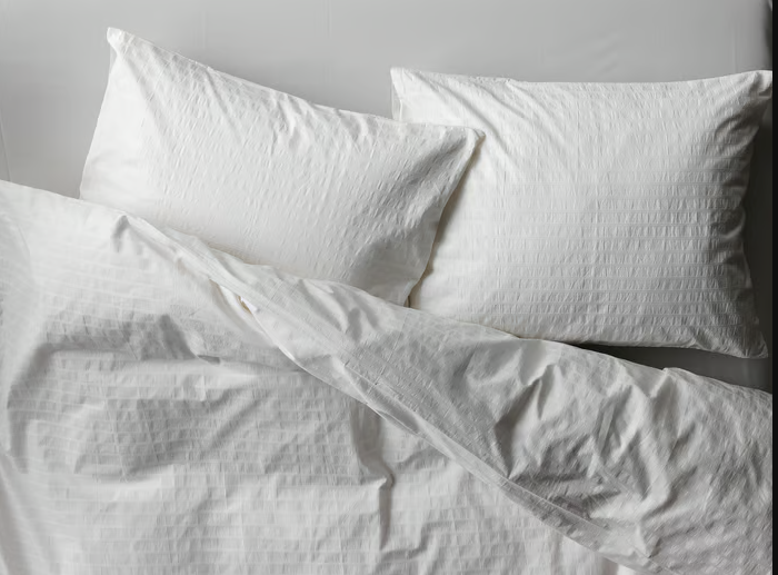White duvet Bundle King set Rental