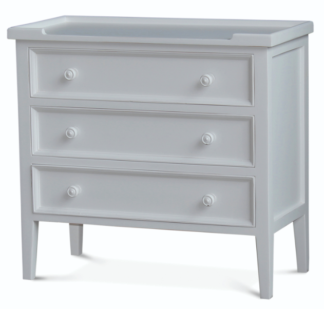 White end table chest rental ( avail late August)